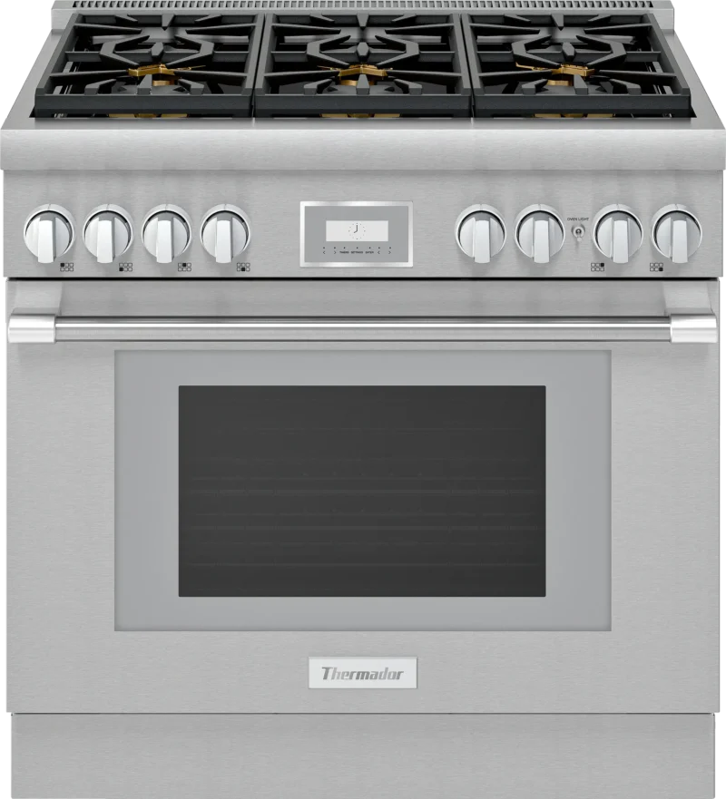 Thermador 36" Dual-Fuel Range PRD366WHU