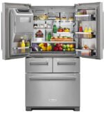 KitchenAid 36" French Door Refrigerator KRMF706ESS
